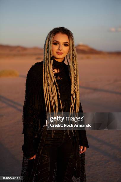 Singer Zhavia Ward is photographed for Self Assignment, on July, 2018 in Los Angeles, California. . .