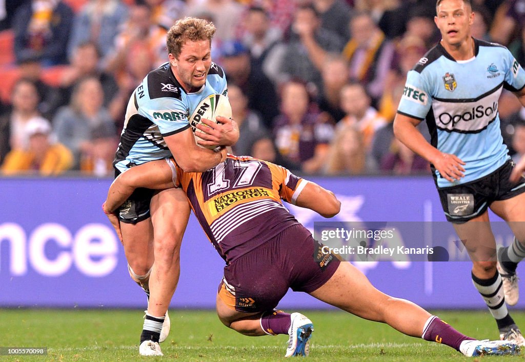 NRL Rd 20 - Broncos v Sharks