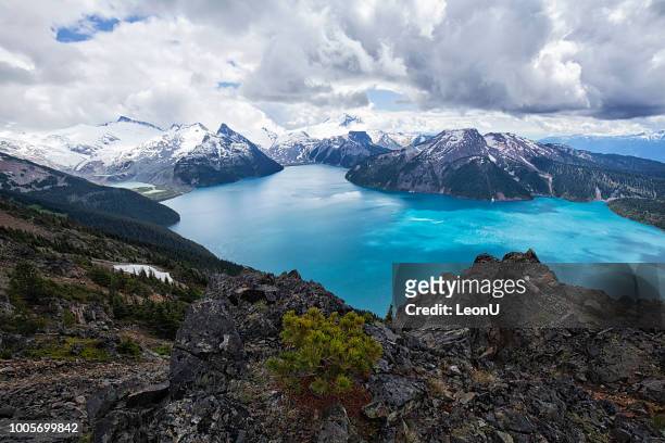 panorama ridge i sommar, bc, kanada - vancouver bildbanksfoton och bilder