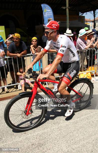 John Degenkolb of Germany and Trek-Segafredo at the start of stage 18 of Le Tour de France 2018 between Trie-sur-Baise and Pau on July 26, 2018 in...