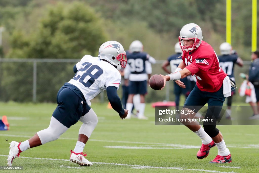 NFL: JUL 26 Patriots Training Camp