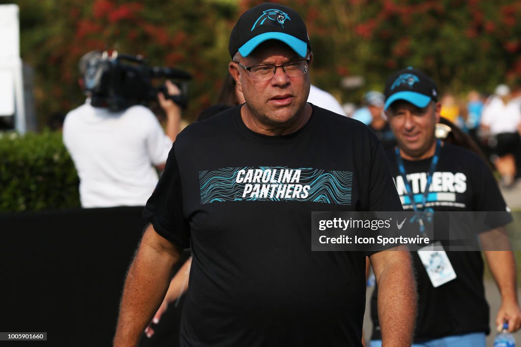 NFL: JUL 26 Panthers Training Camp