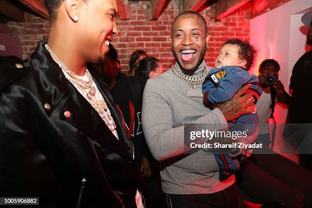 Swervo 23 Herbo Southside Swervo Album Release Celebration Stock Photos, High ...