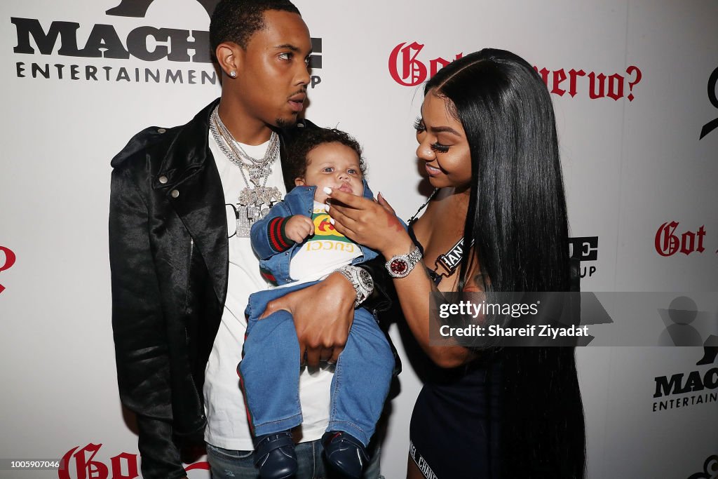 Swervo G Herbo, Ariana Fletcher and Yosohn Santana Wright attends G Herbo ...