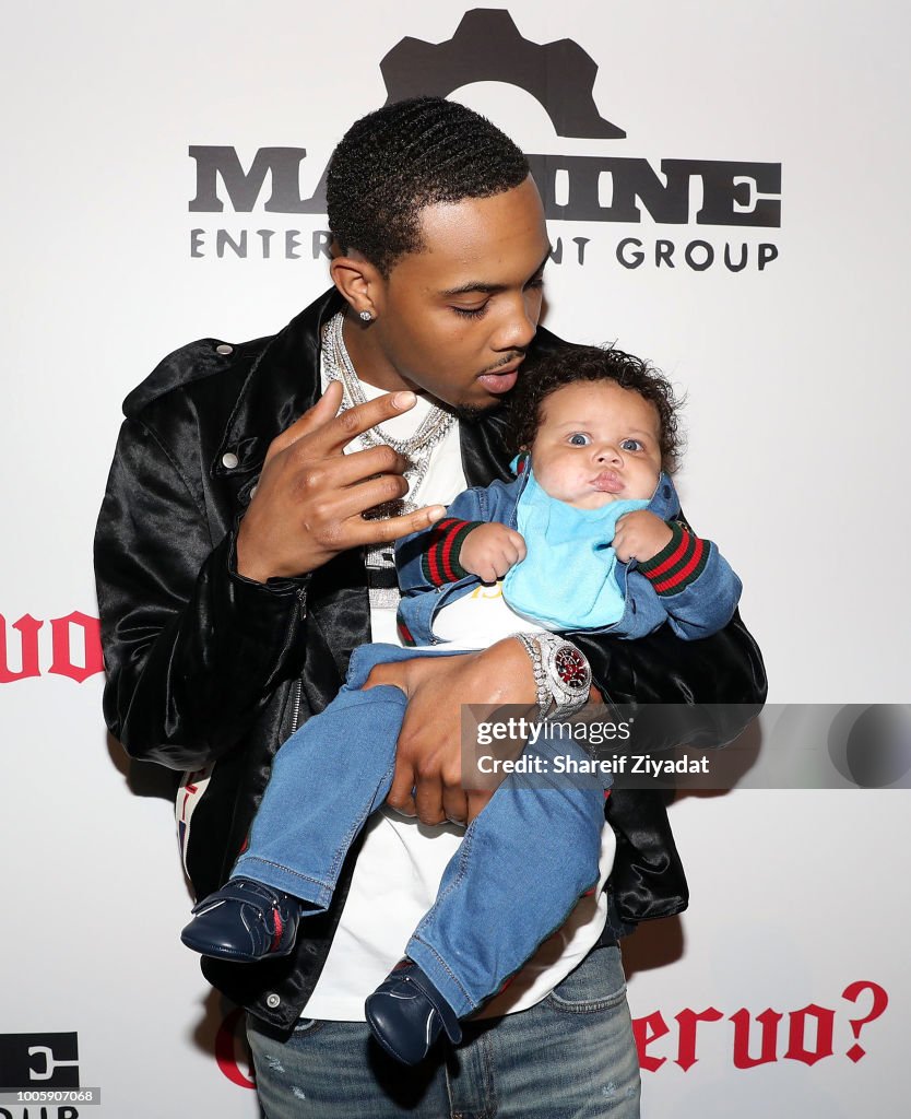 Swervo G Herbo and Yosohn Santana Wright attends G Herbo & Southside... News ...