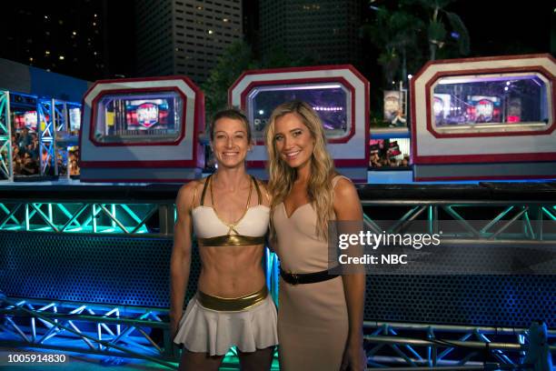 Miami Finals" -- Pictured: Jessie Graff, Kristine Leahy --