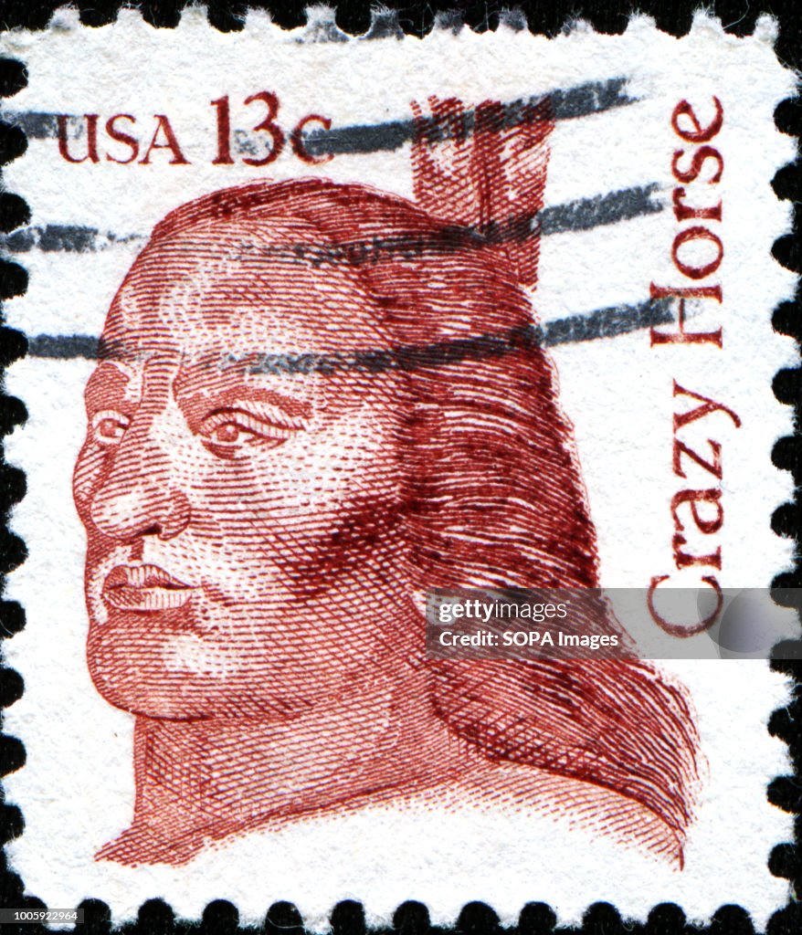CIRCA 1982: A stamp printed in United States of America...