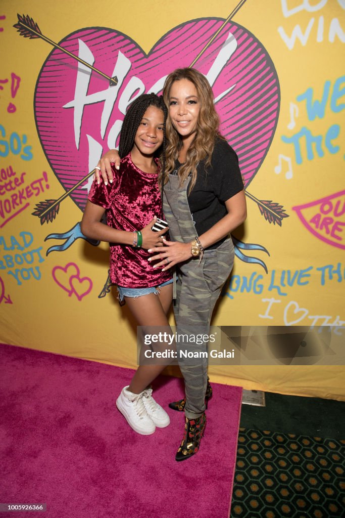 Paloma Hostin and Sunny Hostin attend the opening night of "Head Over