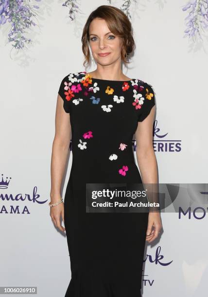 Actress Kimberly Williams-Paisley attends the 2018 Hallmark Channel Summer TCA at Private Residence on July 26, 2018 in Beverly Hills, California.