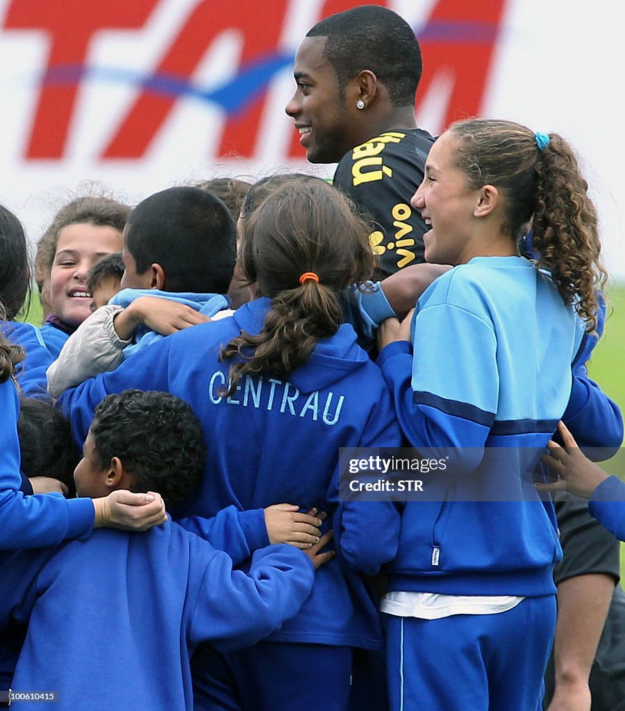 Brazil's national football team player R