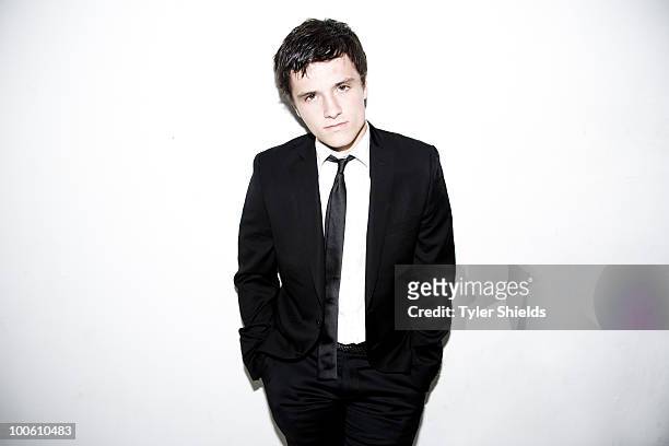 Actor Josh Hutcherson poses at a portrait session for Self Assignment in Los Angeles, CA on August 6, 2009. .