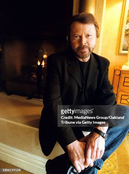 San Francisco, CA September 13, 2000: Bjorn Ulveaus, one of the members of the Swedish pop-rock group ABBA, was in town to publicize the new musical...
