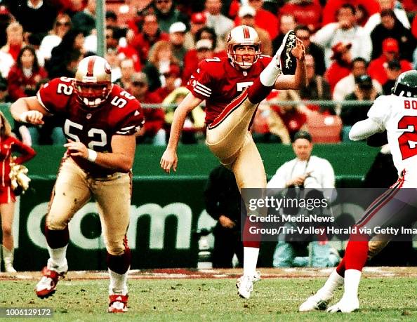 Carson Wade Ritchie 49er kicker Wade Richey took over punting duties after Chad Stanley ...