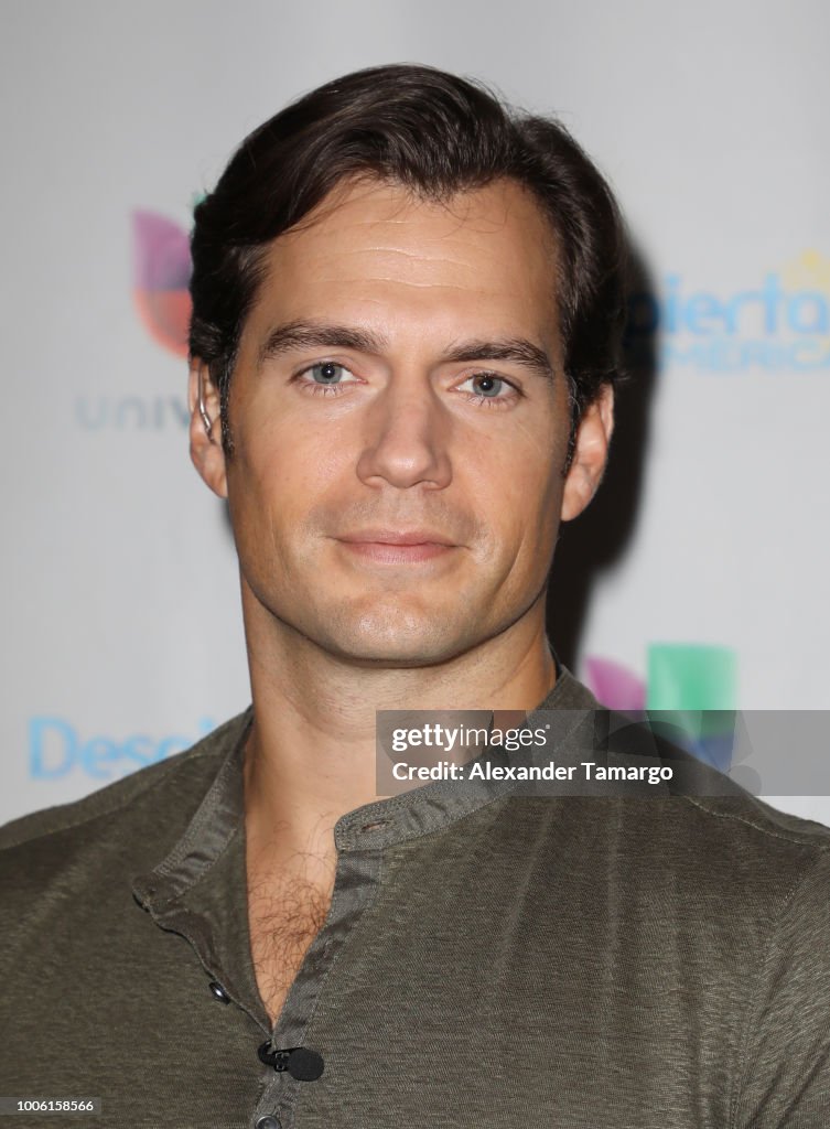 Celebrities Visit Univision's "Despierta America"
