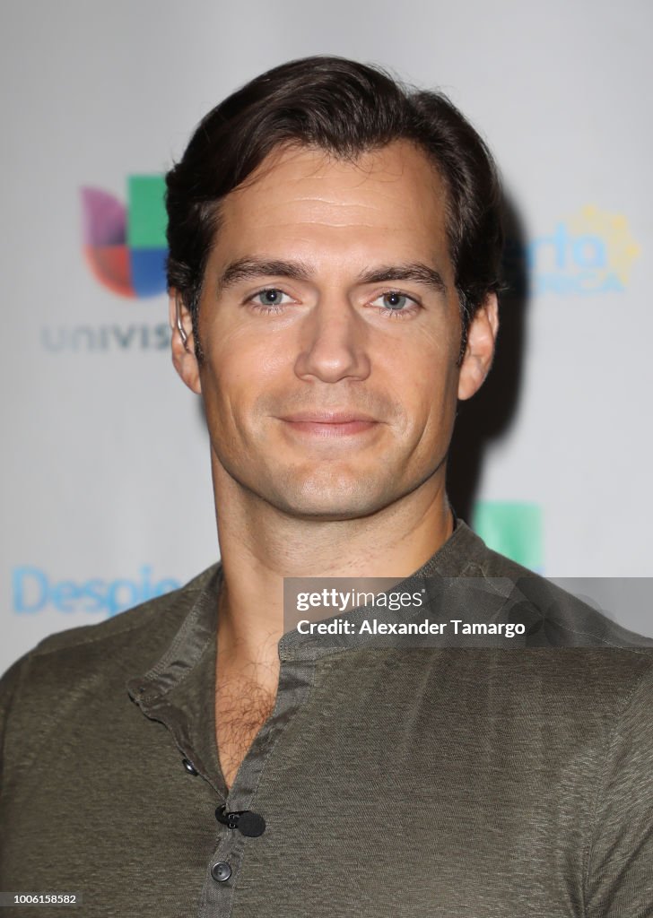 Celebrities Visit Univision's "Despierta America"