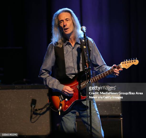 Guitarist Lenny Kaye performs with Patti Smith during a sold-out show at The Fillmore in San Francisco, Calif., on Wednesday, Jan. 21, 2015. Smith,...
