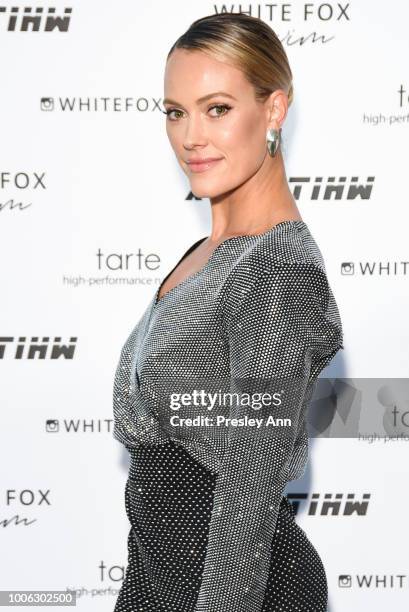 Peta Murgatroyd attends White Fox Boutique Swimwear Launch Of 100% Salty at Catch on July 26, 2018 in West Hollywood, California.