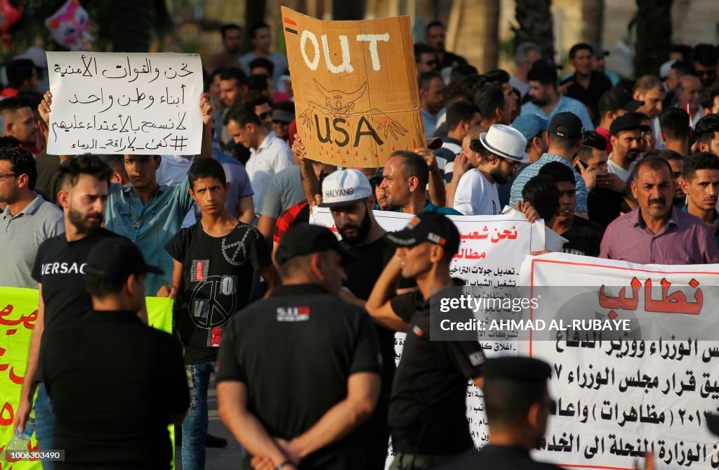 IRAQ-UNREST-DEMONSTRATION