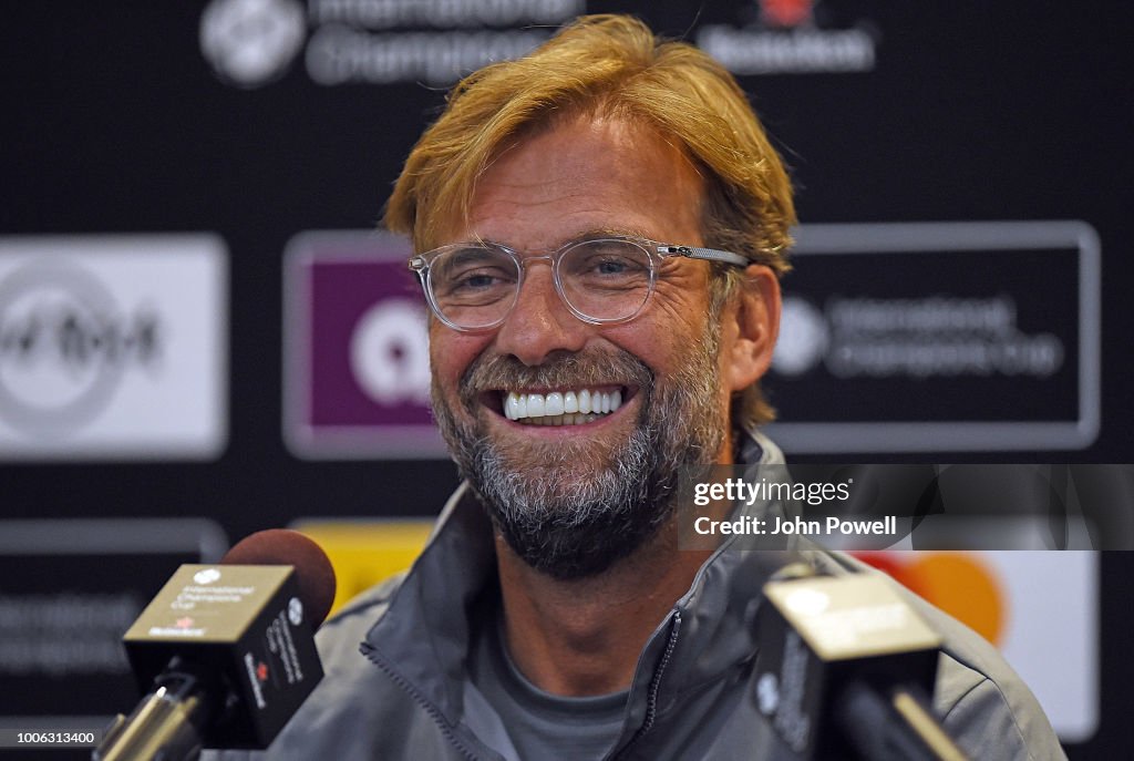 Liverpool FC Training & Press Conference