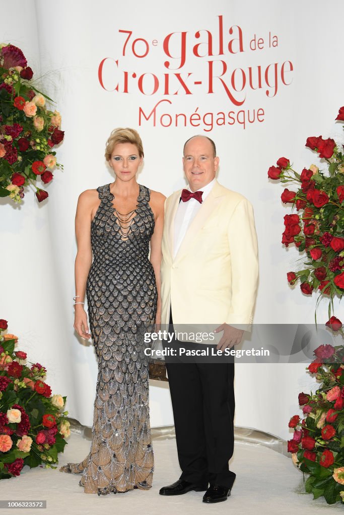 70th Monaco Red Cross Ball Gala In Monaco