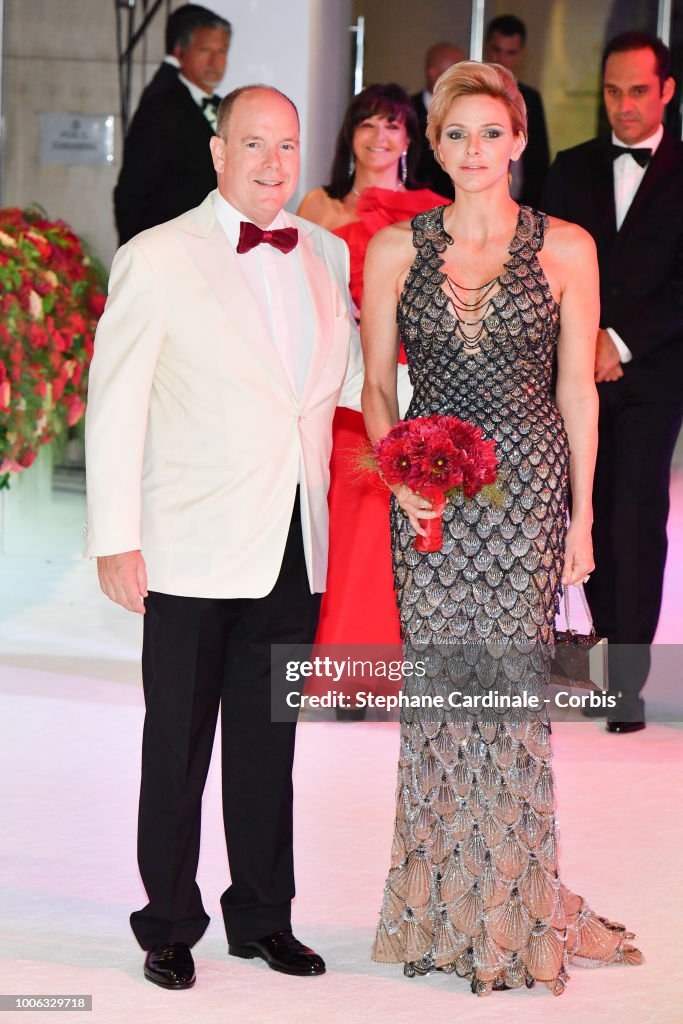 70th Monaco Red Cross Ball Gala In Monaco