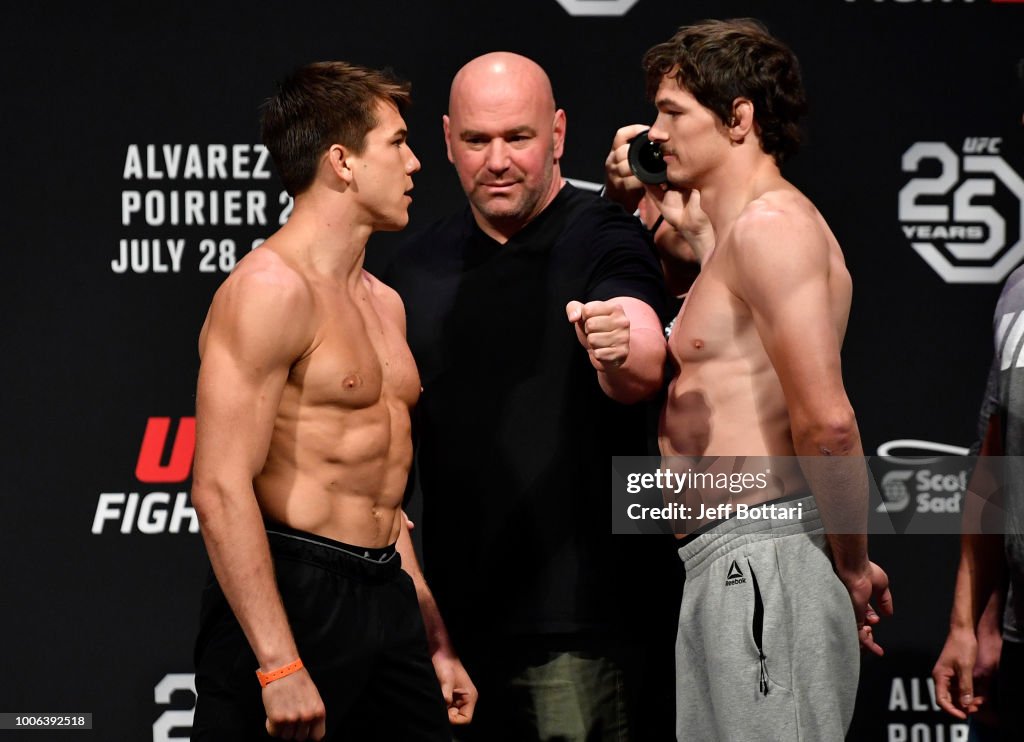 UFC Fight Night Weigh-in