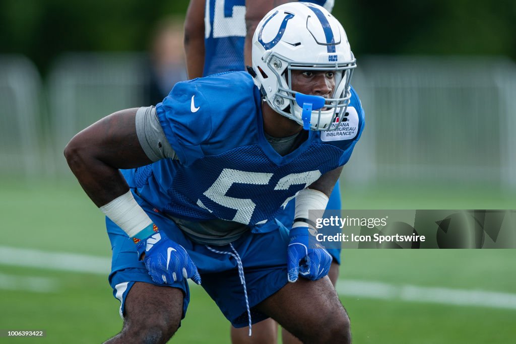 NFL: JUL 27 Colts Training Camp