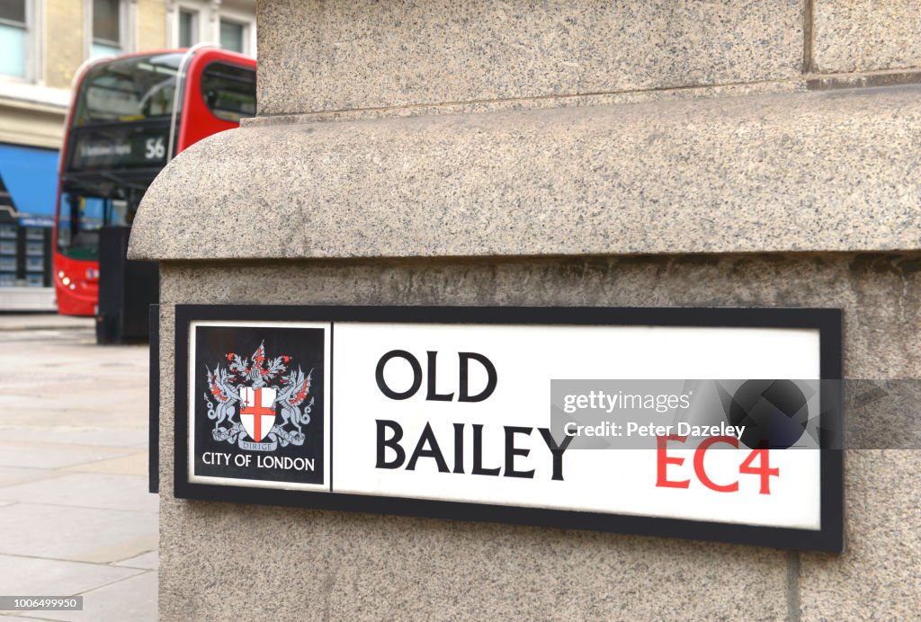 Old Bailey Street sign