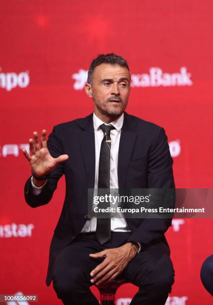 Luis Enrique Martinez during his presentation as New Manager of Spain National Team on July 19, 2018 in Las Rozas, Spain.