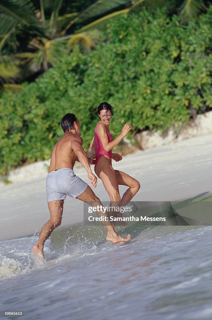 COUPLE ON BEACH