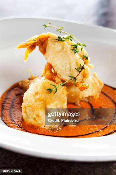 tuffed squash blossoms,squash blossom - squash blossom stock pictures, royalty-free photos & images