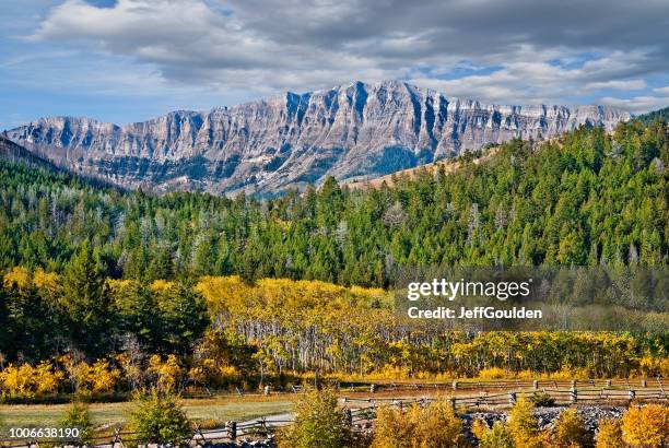 rocky mountain front range in the fall - continental divide stock pictures, royalty-free photos & images