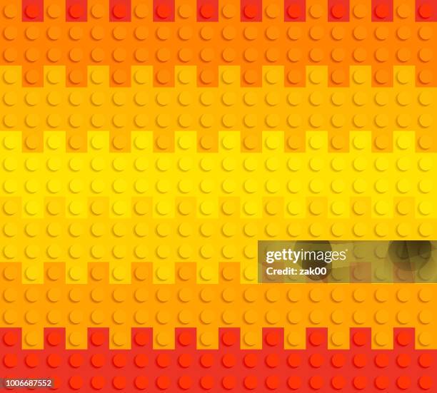 spectrum backgrounds puzzle toy seamless - plastic block stock illustrations