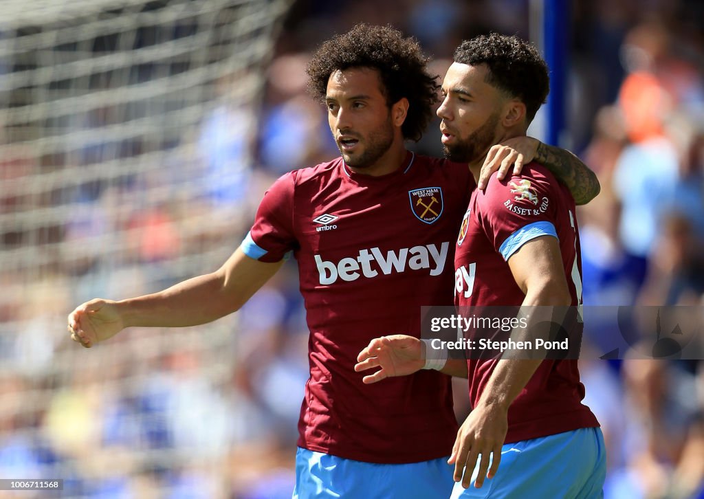 Ipswich Town v West Ham United - Pre-Season Friendly