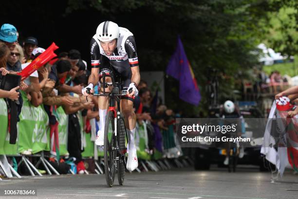 Laurens Ten Dam of The Netherlands and Team Sunweb / during the 105th Tour de France 2018, Stage 20 a 31km Individual Time Trial stage from...