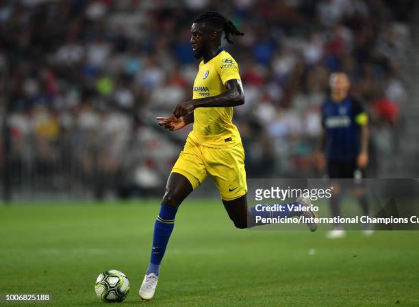 Tiemoue Bakayoko of Chelsea during the International Champions Cup 2018 match between Chelsea and FC Internazionale at Allianz Riviera Stadium on...
