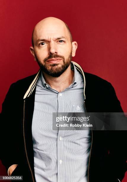 Paul Scheer of Crackle's 'Rob Riggle's Ski Master Academy' poses for a portrait during the 2018 Summer Television Critics Association Press Tour at...