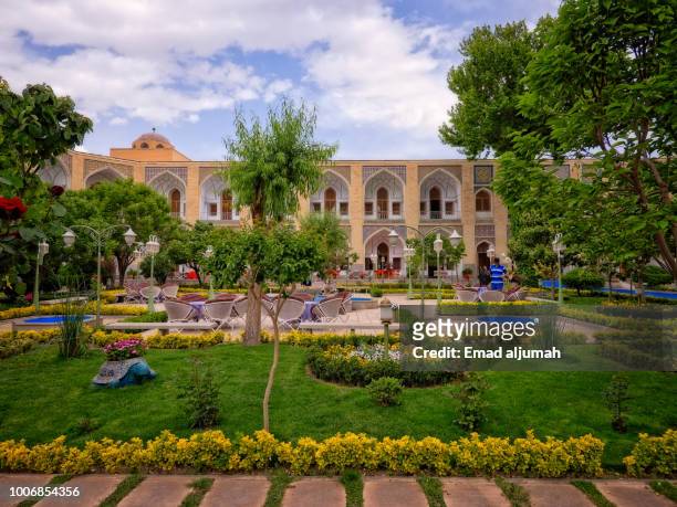abbasi hotel, isfahan, iran - isfahan stock pictures, royalty-free photos & images