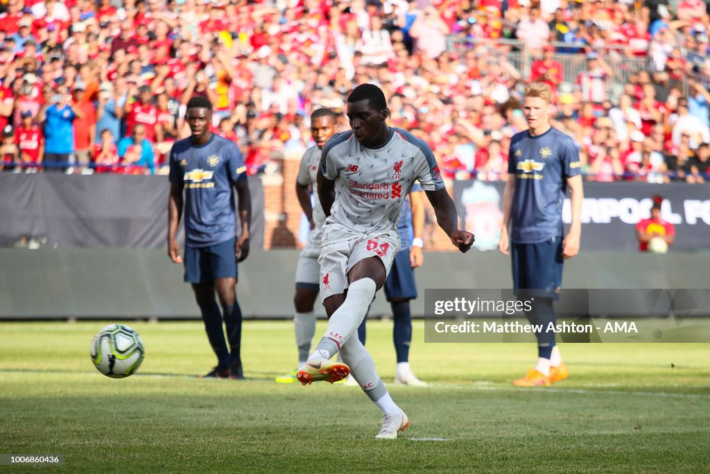 Manchester United v Liverpool - International Champions Cup 2018