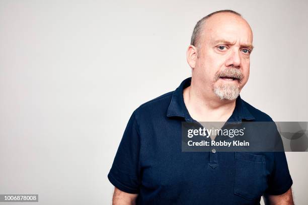 Paul Giamatti of AMC's 'Lodge 49' poses for a portrait during the 2018 Summer Television Critics Association Press Tour at The Beverly Hilton Hotel...