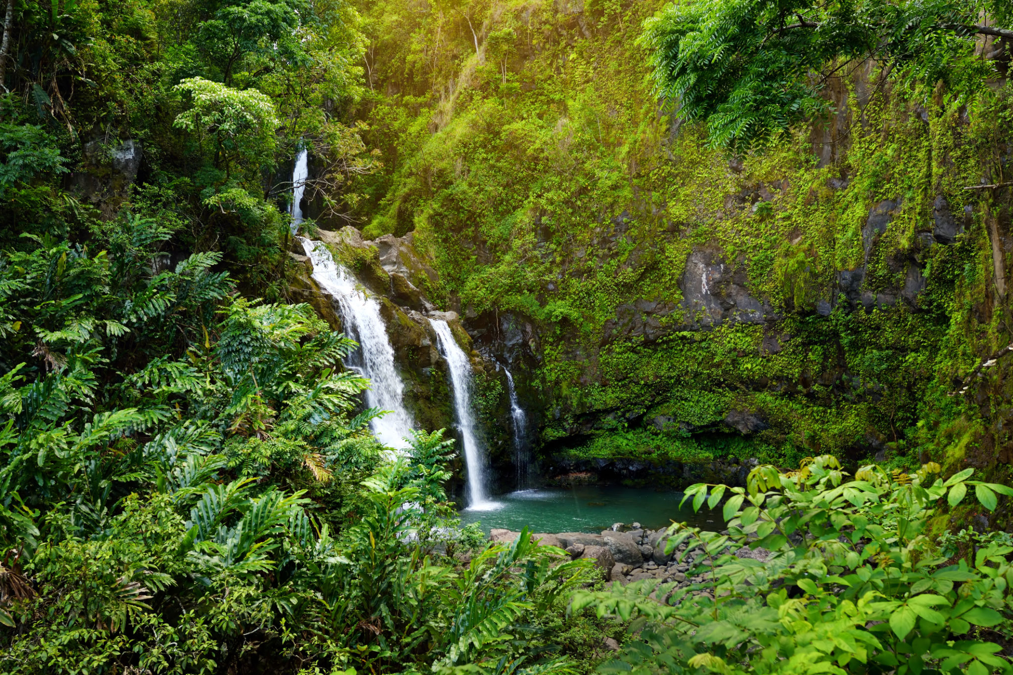 hiking hana