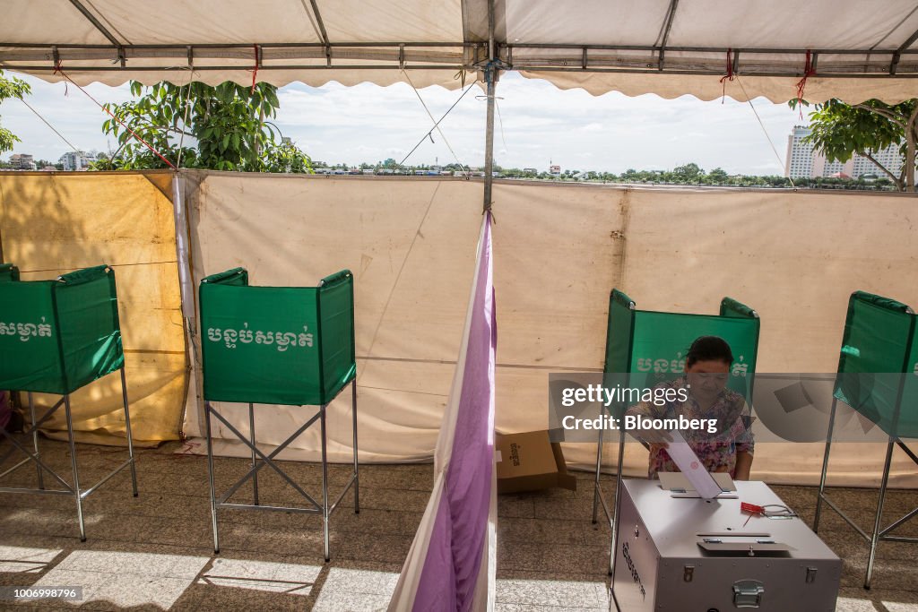 Cambodians Head To The Polls For General Election