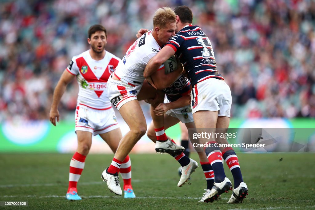 NRL Rd 20 - Roosters v Dragons