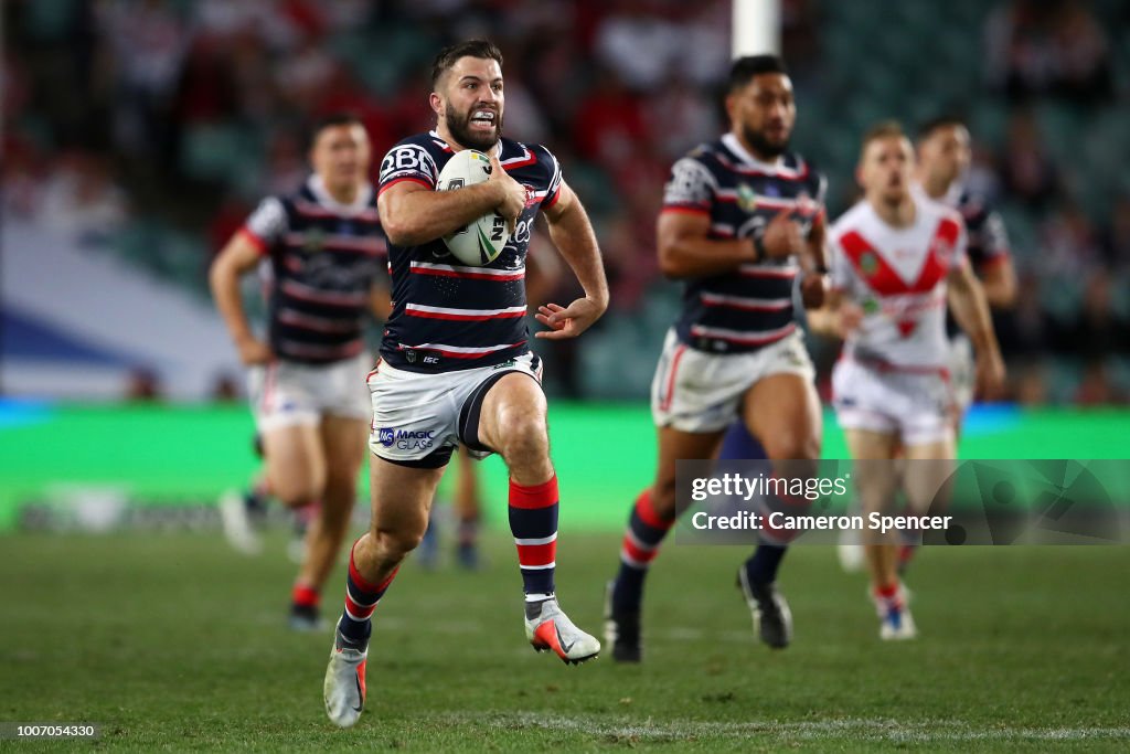 NRL Rd 20 - Roosters v Dragons