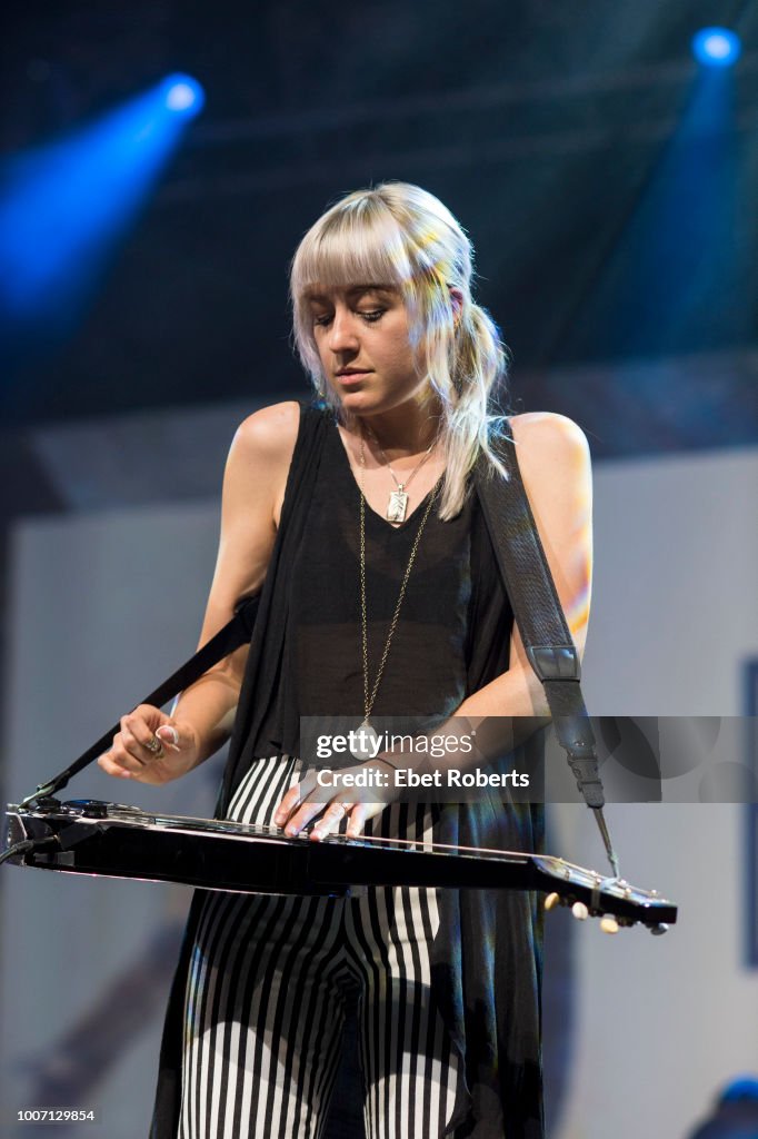 Megan Lovell of Larkin Poe performs at the 39th Blues Music Awards at ...