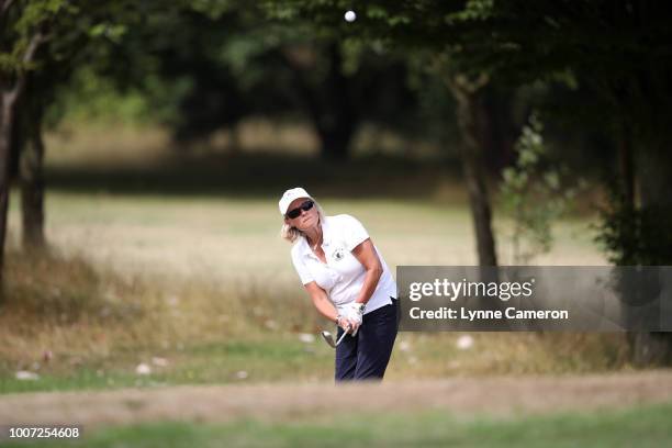 Nicola Wheeler of Rothley Park Golf Club during The WPGA Lombard Trophy North Qualifier at Dunham Forest Golf and Country Club on July 23, 2018 in...