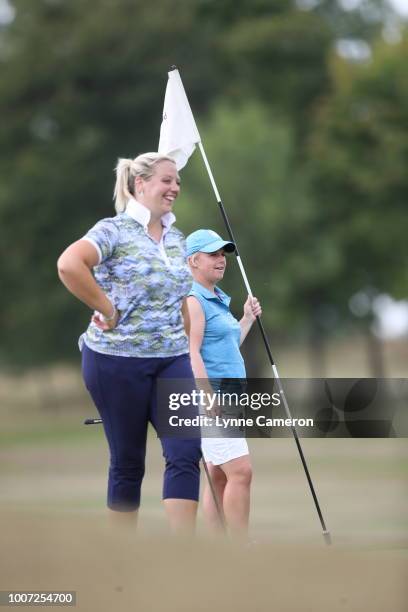 Eleanor Robinson from Leeds Golf Centre during The WPGA Lombard Trophy North Qualifier at Dunham Forest Golf and Country Club on July 23, 2018 in...