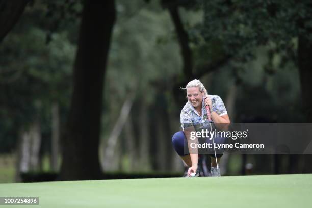 Eleanor Robinson from Leeds Golf Centre during The WPGA Lombard Trophy North Qualifier at Dunham Forest Golf and Country Club on July 23, 2018 in...