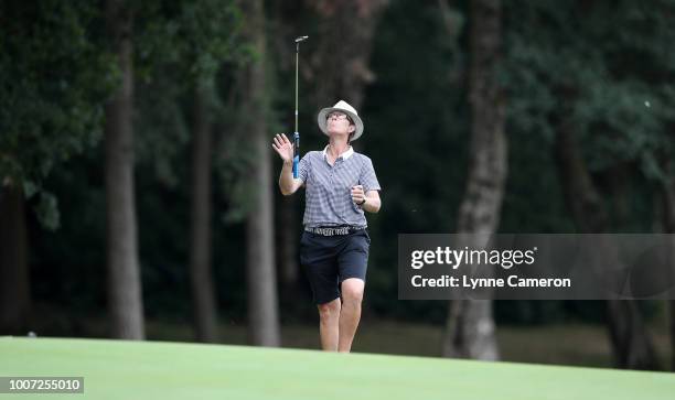 Alison Johns from Woodall Spa Golf Club during The WPGA Lombard Trophy North Qualifier at Dunham Forest Golf and Country Club on July 23, 2018 in...