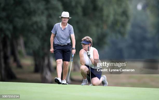 Alison Johns from Woodall Spa Golf Club during The WPGA Lombard Trophy North Qualifier at Dunham Forest Golf and Country Club on July 23, 2018 in...